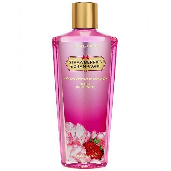 Victoria's Secret Strawberries & Champagne Body Wash 250 ml, VSE076B3-1-4-1